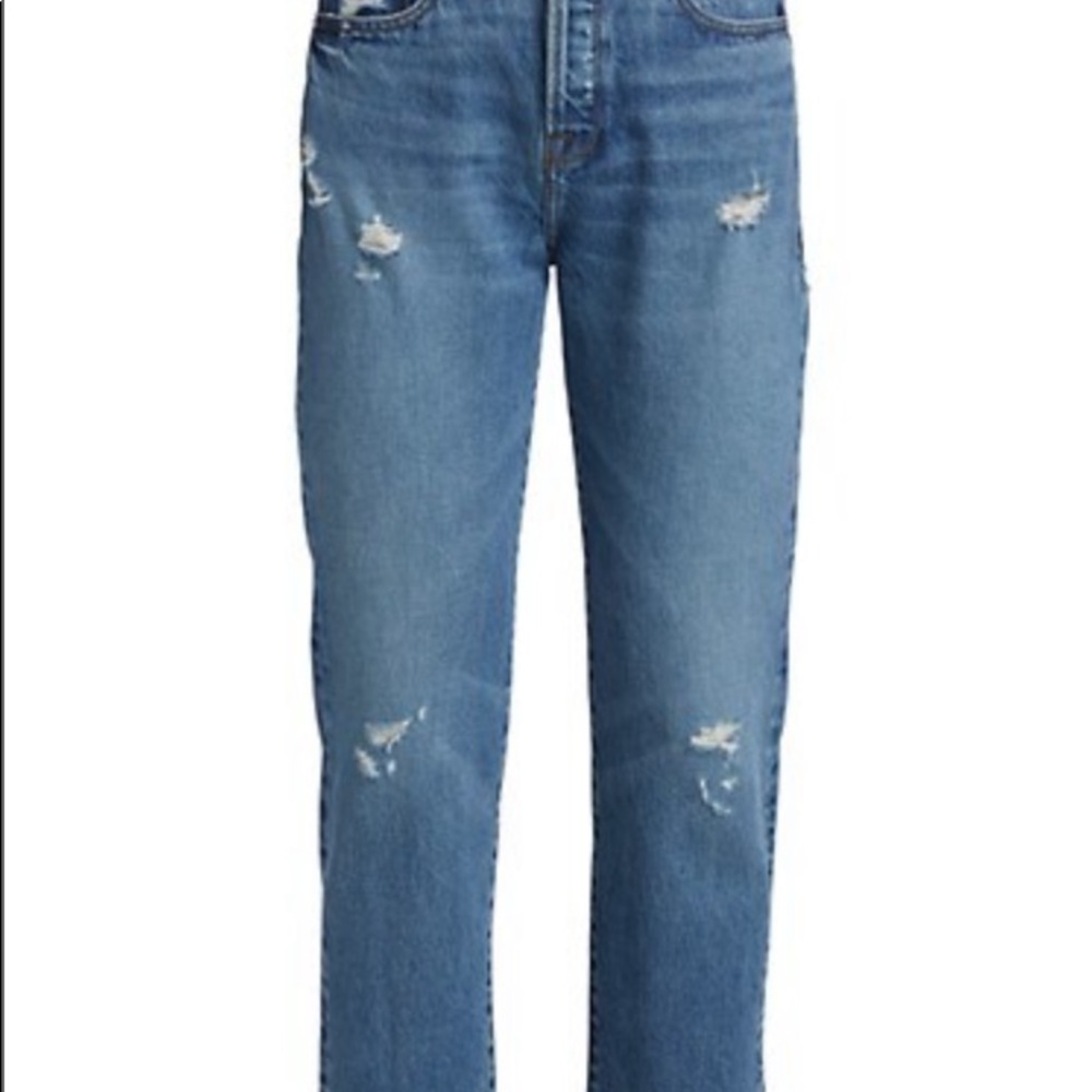 NWT Frame Le original straight-fit jeans size 26 color patina
